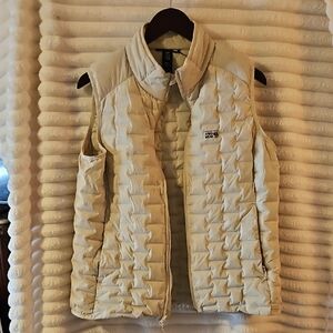 Mountain Hardwear Women's Beige Puffer Vest